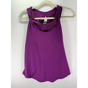 Lululemon Tank Purple Ready And Go Women’s Size 6